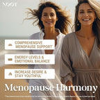 NOOT Menopause Harmony - Menopause Supplements for Women, Night Sweats & Hot Flash Relief, Hormone Balance for Women with Aguaje Fruit, Genistein and Vitex, Biohacking & Nootropics, 60 Capsules