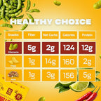 Where You Bean Edamame Beans Snack (Thai Lime Chili) - Crunchy and Dry Roasted Edamame Beans - High Protein Snacks, Keto and Vegan Healthy Snacks for Adults & Low Carb Asian Snack 3oz (Pack of 4)