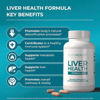 PUREHEALTH Research Liver Health – Liver Cleanse Detox & Repair Support Supplement- with Milk Thistle, Turmeric Powder, Dandelion, Artichoke, Beet Root, Ginger, L Cysteine HCL & More - 120 Capsules