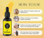 Earth N Pure Patchouli Essential Oil Natural & Therapeutic Grade for Aromatherapy, Skin & Hair Care with Glass Dropper 15 ml