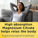 Nature Made High Absorption Magnesium Citrate 200 mg per Serving, Magnesium-Supplement for Muscle, Nerve, Bone and Heart Support, 90 Magnesium Gummies, 45 Day Supply,(Pack of 2)
