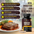 Digestive Enzymes for Foodies | Digestive Support for Meat, Carbs, Fat, Milk and Vegetable Digestion – Pharmacist Formulated 60 Count - USA