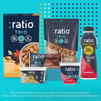 Ratio Trio Vanilla Almond Crunch Cereal, 10g Protein, Keto Friendly, 10.4 oz