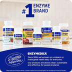 Enzymedica Digest Complete, Full-Range, Everyday Digestive Enzymes, Offers Fast-Acting Gas & Bloating Relief, 180 Capsules