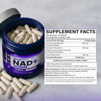 PURE HEALTH MAX PHM NAD Resveratrol Supplement - 10,000mg Extra Strength | NAD+ Liposomal Supplements for Men and Women | NMN & NMNH Alternative | 90 Capsules, 1.5 Months Supply