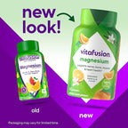 vitafusion Magnesium Gummy Supplement, Bring calm to your vitamin routine, Tropical Citrus Flavor, 60 Gummies