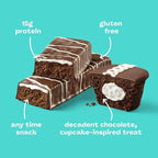 think! Protein Bars, High Protein Snacks, Gluten Free, Kosher Friendly, Sweet Treat, Chocolate & Creme Cupcake, 10 Count (Packaging May Vary)
