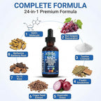 Liposomal NAD Resveratrol Supplement Liquid Drops for Women Taurine Fisetin Grape Seed Quercetin Berberine Astaxanthin Pterostilbene Spermidine Fo Ti Gotu Kola Anti Aging CelluVive by Clean Nutra 4oz