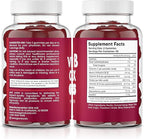 NEW AGE Vitamin B Complex Gummies with Vitamin B3, B5, B6, B7, B9 & B12 – with Biotin, Folic Acid & Vitamin C – Gluten-Free, Vegan, Made in The USA! (60 Count (Pack of 1))