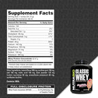 NutraBio Classic Whey Protein Powder - No Fillers, Artificial Colors, Preservatives - Low Glycemic Index - Strawberry Shortcake, 5 Pounds