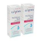 LUVENA Personal Wash - Intimate Wash for Women - Gentle Feminine Wash to Help Moisturize and Resist Odor - pH Balanced, Vitamin E, Paraben Free - Sweet Pea Scented 2pk- (6.76 oz)