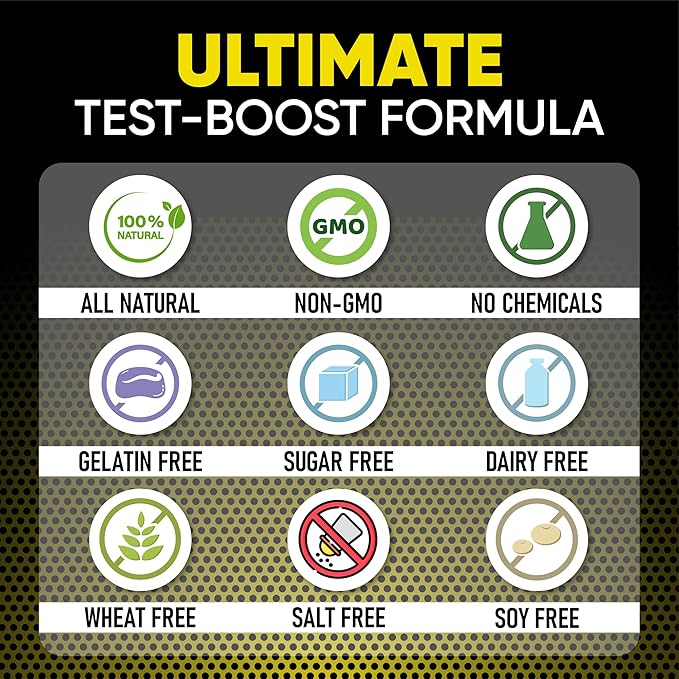 Alpha Testosterone Booster for Men - Increase Size Enlargement Pills for Men - Male Enhancing Supplement Energy, Strength, Stamina, Endurance, Performance - Male Enhancement Testosterona Para Hombre