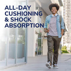 Dr. Scholl's Heel Cushions with Massaging Gel Advanced // All-Day Shock Absorption and Cushioning to Relieve Heel Discomfort