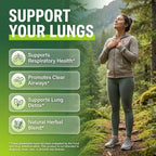 Clean Nutra Mullein Leaf Extract for Lungs Cleanse NAC Supplement Chlorophyll Chlorella Elderberry | Lung Detox for Smokers | Ginger Licorice Astragalus Oregano Turmeric Respiratory Support Capsules