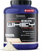 Ultimate Nutrition Prostar Whey Protein Powder Isolate, Natural - Low Carb, High Protein Powder Shake for Muscle Gain & Recovery - Low Sodium, Low-Fat & Keto Friendly - 5.28 lbs Tub