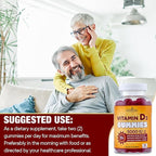 NEW AGE Vitamin D3 5000 IU 125mcg Gummies - Immune Supplement - Non-GMO, Gluten-Free, Dairy-Free, No Gelatin (60 Gummies (Pack of 1))