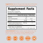 Pumpkin Seed Oil Gummies 4000mg Sugar Free Gummy Supplement with Pumpkin Seed Extract for Adults - Delicious Orange Flavor , Non GMO - Gluten Free , Vegan Supplement & USA Made (60 Capsules)