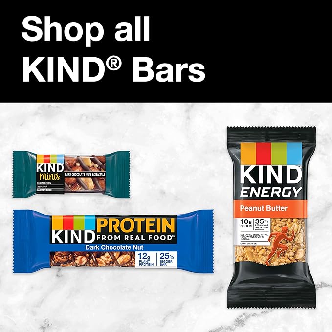 KIND Nut Bars, Maple Glazed Pecan & Sea Salt, Healthy Snacks, Gluten Free, Low Sugar, 5g Protein, 12 Count