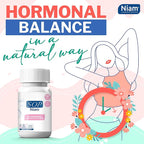 60 Day Supply | D-Chiro Inositol Supplement for PCOS - 500mg | Folic Acid, Vitamin B6, B12, D3 & Biotin | Polycystic Ovary Syndrome | Hormonal Balance & Fertility Support