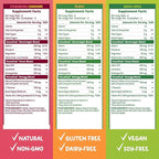 FocusFuel Energy Chews – Trial Size Variety Sample Pack (9 Servings) – 100mg Caffeine + Alpha GPC + L-Theanine + B12, Magnesium – Peach, Green Apple, Strawberry Lemonade Flavors – No Crash or Jitters