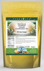 Red Clover and Black Cohosh Combination Tea (50 tea bags, ZIN: 512985)