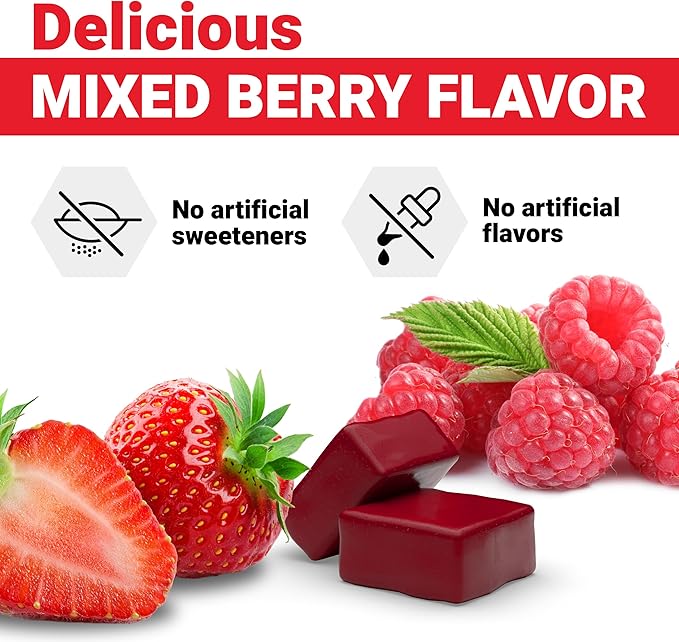 Force Factor Resveratrol Longevity & Anti-Aging, Trans-Resveratrol with Grape Seed Extract, Quercetin & Vitamin C, Anti-Aging Supplement for Cellular Health & Heart Health, Mixed Berry, 60 Soft Chews