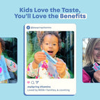 JoySpring Saffron for Kids – Mood Magic Pixie Sticks with Magnesium Citrate & Vitamin D3 – Herbal Saffron Extract Drink Mix, Sugar Free Cherry Lime Powder | 4+ Years | 25 Servings