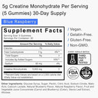 Brava Creatine Gummies | 5g Lab-Verified Creatine Monohydrate Gummies for Men & Women | Every Batch Third-Party Tested | Vegan, Gluten-Free | Blue Raspberry (150 Gummies)