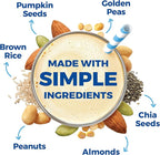 Orgain Organic Simple Vegan Protein Powder, Vanilla - 20g Plant Based Protein, Made with less Ingredients, No Artificial Sweeteners, Gluten Free, No Dairy or Lactose, 1.25 lb (Packaging May Vary)