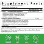 Force Factor ProbioSlim Extra Strength Probiotics for Women and Men with 30 Billion CFUs of Probiotics for Digestive Health, Bloating Relief, and Gut Health, with Prebiotic Fiber, 120 Capsules