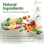Sunsafe Rx Anti Aging Supplement: Natural Skin Protection Pills with Antioxidants for a Youthful Appearance & Eye Health + Vitamins, Minerals, & 250mg Polypodium Leucotomos (60 Capsules)