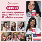 VoomVaya Libidooo - Libido Support for Women Over 35 | Female Libido Booster to Support Mood, Energy & Confidence – 3rd Party Tested - 60 Capsules