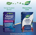 Nature's Way Sleep Tonight Melatonin Drops with L-Theanine, Non-Habit Forming Support*, 2 Oz, Cherry Flavor