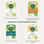 Traditional Medicinals Tea, Organic Gas Relief - Relieves Gas & Bloating, Chamomile Mint - Kosher, Non-GMO, Caffeine-Free - 16 Tea Bags