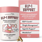 Legendairy Milk GLP-1 Supplement for Weight Management Appetite Control for Women w Trpti OEA, CQR-300 & Chromium, Supports Natural Fullness Signals & Hunger, Metabolism Support Supplement 1-Pack