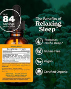 Herb Pharm Relaxing Sleep Herbal Formula With Valerian Liquid Extract - 2 Oz