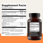 UpWellness Golden Revive + Joint Support Supplement Featuring Turmeric with Black Pepper, Quercetin, and Magnesium- Turmeric Boswellia Supplement - 6 Active Ingredients - 60 Capsules, 5 Pack