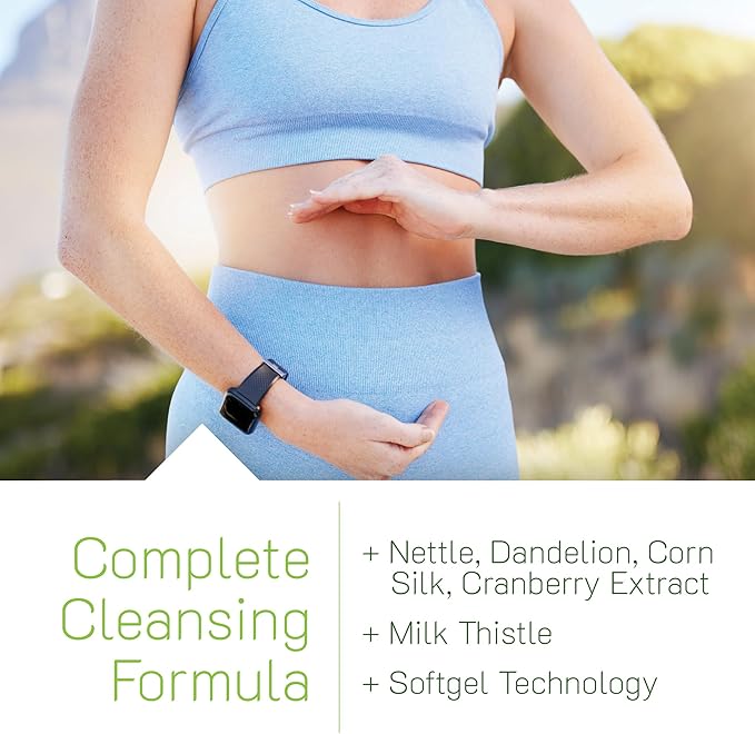 Irwin Naturals 2-in-1 Kidney & Liver Super Cleanse (10-Day) - Balanced Liver Detox & Kidney Cleanse - Milk Thistle Dandelion Root & Reishi Mushroom - Whole-Body Detox Formula - 60 Liquid Soft-Gels