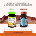 Herbs Etc. Deep Sleep Softgels - Herbal Sleep Support Supplement - Rest & Calming Support with Passionflower, Chamomile & Lemon Balm - 30 Softgels (30 Servings)