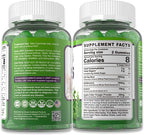Sea Moss Gummies - Irish Sea Moss Gummies for Adults & Kids - Advanced Superfood Seamoss Supplement with Organic Bladderwrack & Burdock Root Extract，ACV for Daily Immune, Gut Cleanse, Vegan, 60 Counts