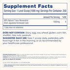 ProHealth Longevity Bulk Trans Resveratrol Powder 250 Grams - Pure Pharmaceutical Grade, 1000 mg per Scoop, Superior Absorption and Bioavailability