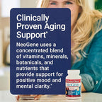 U.S. Doctors’ Clinical NeoGene (Formerly) GH3 Clinically Proven Aging Support Supplement with Nutrients for Supporting Mood, Cognition, Heart Health, Antioxidant Support [1 Month - 60 ct.]