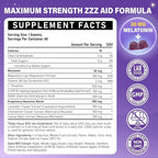 Melatonin 30mg Gummies for Adults - Sugar Free Melatonin Gummies Maximum Strength with Magnesium, B6, GABA & Botanical Blend - Non-Habit Forming,Vegan, Non GMO, Natural Mixed Berry Flavor