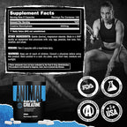 Animal Micronized Creatine Monohydrate Capsules - 300 Caps, 2500mg per Serving to Support Muscle Growth, Endurance, ATP Production, Cognitive Function, Strength, Recovery, and Delay Muscle Fatigue