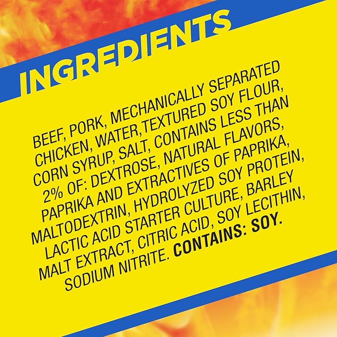 Slim Jim Smoked Meat Sticks, Mild Flavor, 6g Protein Per Serving, Snack Size, 0.28 oz. (100 Count)