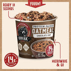 Kodiak Cakes Instant Protein Chocolate Chip Oatmeal in a Cup, 2.12oz (Pack of 12)