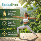 Vegan Glucosamine Chondroitin MSM Joint Support Supplement for Women and Men. Snow Mushroom Chondrotin Sulfate OptiMSM® Mobility, Cartilage & Flexibility Support Shellfish-Free, Non-GMO 120 Capsules