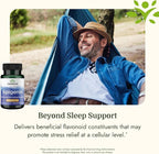 Swanson Apigenin Bioflavonoid Supplement for Adults Seeking Natural Sleep, Relaxation, and Stress Relief Support - 50 mg (90 Vegan Capsules)