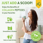 MariGold Grass-fed Collagen Peptides Powder Unflavored 1LB - 100% Pure, Type I & III Bovine Hydrolyzed Collagen, Non-GMO, Hormone-Gluten-Dairy Free, Keto-Friendly, Easy to Mix
