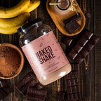 NAKED Shake - Chocolate Protein Powder - Plant Based Protein Shake with Mct Oil, NSF Certified, Gluten-Free, Soy-Free, No Gmos Or Artificial Sweeteners - 30 Servings